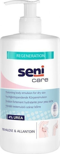 Seni Care Γαλάκτωμα σώματος 4% Urea Κρέμα για Εγκαύματα & Ουλές 500ml