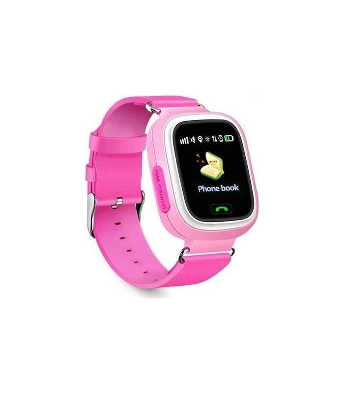sindsyg Bedrag Kommandør Q90 Παιδικό Smartwatch με GPS και Καουτσούκ/Πλαστικό Λουράκι Ροζ |  Skroutz.gr
