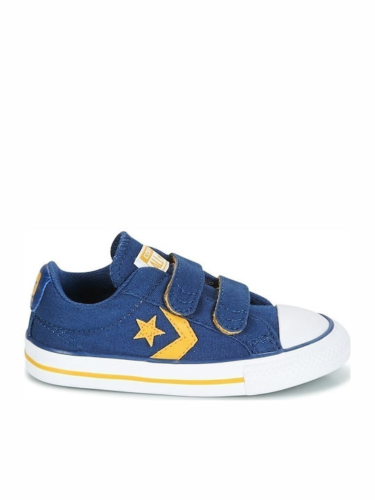 Converse Παιδικά Sneakers με Σκρατς για Αγόρι Μπλε