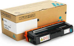 Ricoh 407717 Original Toner Laser Printer Cyan High Capacity 6000 Pages