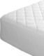 Anna Riska Single Quilted Mattress Cover Fitted Aloe Vera White 100x200cm