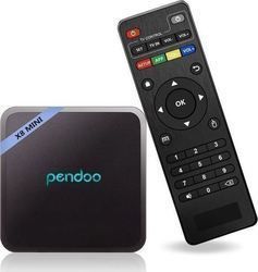 Pendoo TV Box X8 Mini 4K UHD με WiFi USB 2.0 2GB RAM και 16GB Αποθηκευτικό Χώρο με Λειτουργικό Android 7.1