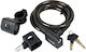 Lampa Ca4 Bicycle Cable Lock with Key Black