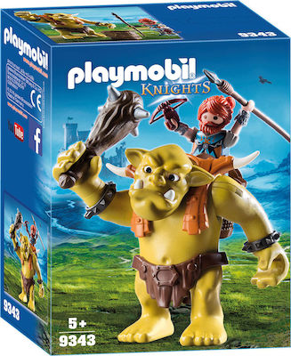 Playmobil Knights Γιγάντιο Τρολλ με Νάνο Αναβάτη για 5+ ετών