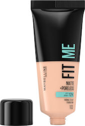 Fit Me Matte + Poreless Течен Фон Дьо Тен 30ml
