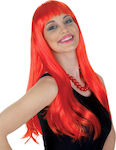 Carnival Wig Straight Red Lola