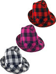 Carnival Hat Checkered 1pcs (Μiscellaneous Colors)