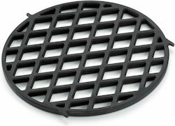 Weber Sear Grate Round Cast Iron Grill Rack Nonstick 30cm