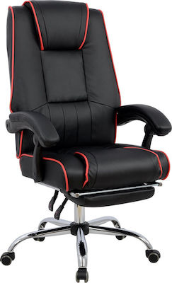 HomeMarkt HM1089.01 Gaming Chair with Footrest Black