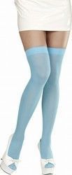 Socken/Strumpfhosen für Karneval in Blau Farbe ...