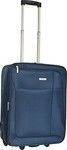 RCM WS07 Cabin Travel Suitcase Fabric Blue with 2 Wheels Height 54cm