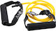 Amila Gymtube Resistance Band Very Light with Handles Yellow