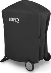 Weber Grill Cover Black from Polyester 81.8x43.9x88.9cm