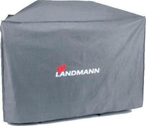 Landmann Κάλυμμα Ψησταριάς Γκρι από Πολυεστέρα με Προστασία UV 145x60x60εκ.
