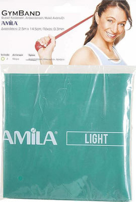 Amila Resistance Band Light Green 2,5m