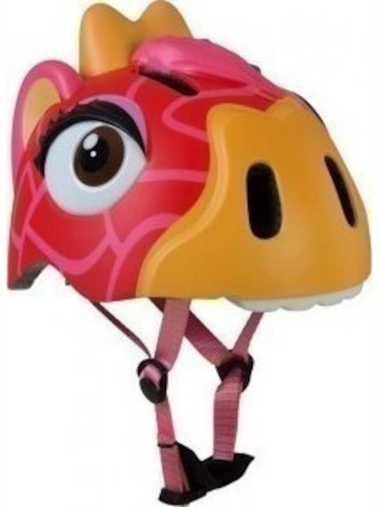 Crazy Safety Red Giraffe Детска каска за велоси...