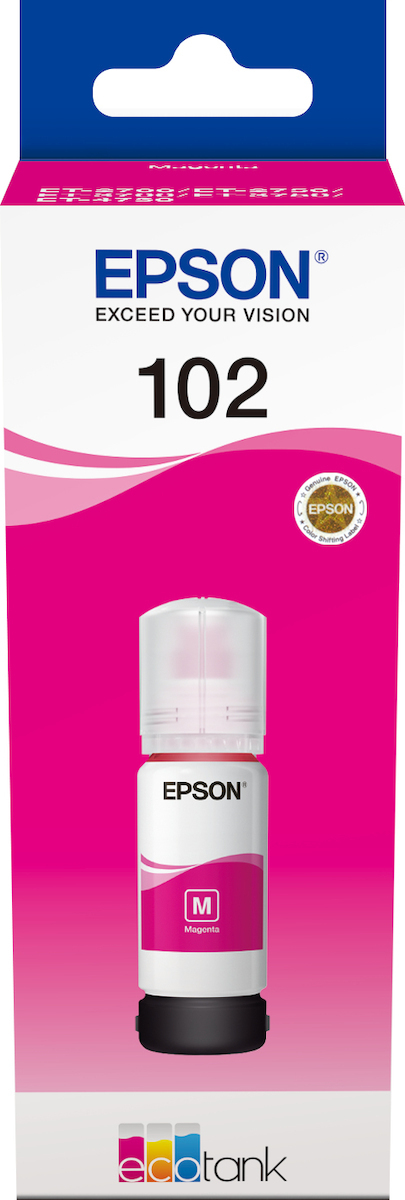 Epson 102 Full Set of Epson EcoTank Printer Ink Bottles C13T03R 