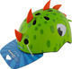 Kidzamo Dinosaur Kids' Helmet for City Bike Green