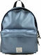 Lyc Sac Sparkle Drop Blue Schulranzen Rucksack Junior High-High School in Blau Farbe 24Es