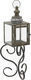 Inart Metallic Lantern Gold 21x21x51cm