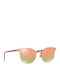 Vogue Women's Sunglasses with Rose Gold Metal Frame and Orange Mirror Lens VO 4089S 5075/4Z