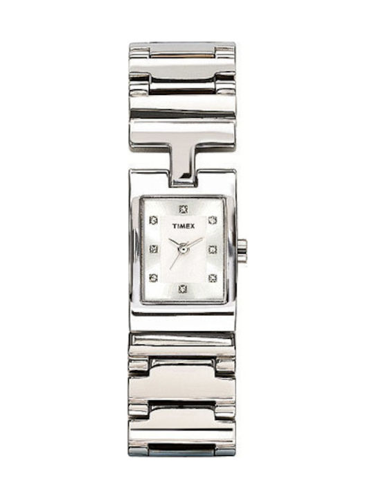 Timex Uhr mit Silber Metallarmband T20862