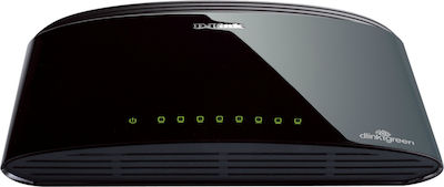 D-Link DES-1008D Unverwaltet L2 Switch mit 8 Ports Ethernet