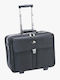 Bartuggi 008-301 Cabin Hard Black Suitcase With 2 Wheels Height 47cm