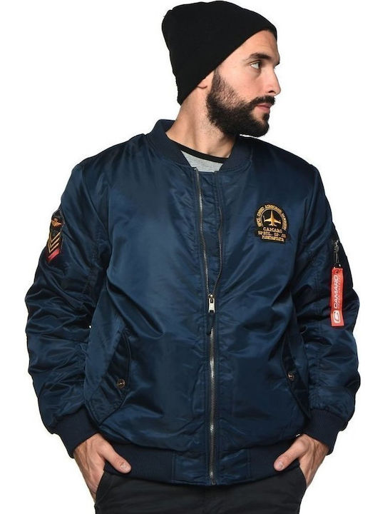 Jacke Bomber Marineblau