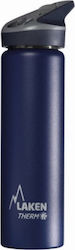 Laken Jannu Thermo Bottle Thermos Stainless Steel BPA Free Blue 750ml with Mouthpiece