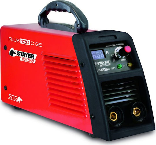 Stayer Plus 120 B GE Κ Welding Machine Inverter TIG with Maximum Welding Current 120A and Duty Cycle 30%