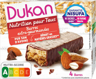 Dukan Bar Oat with Chocolate & Almond (4x30gr) 120gr