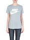 Nike Essential Damen Sportlich T-shirt Gray