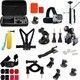 Accessory Set 39 in 1 for Action Cameras GoPro / SJCam Hero 2018 / Hero 3 / Hero 3+ / Hero 4 / Hero 5 / Hero 6 / Hero 7