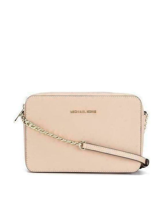 Michael Kors Women's Leather Crossbody Bag Pink