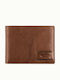 Panama Leather Men's Wallet Classic Tabac Brown