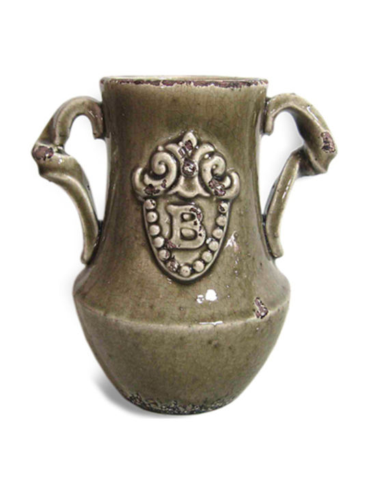 Zaros Ceramic Vase 19.5cm