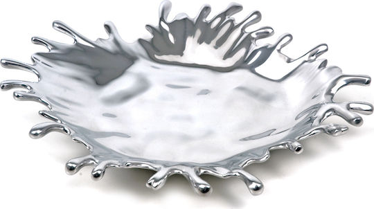 Zaros Decorative Aluminum Platter 41x41x6cm