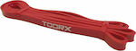 Toorx AHF-128 Ελαστικός Ιμάντας Γυμναστικής Πολύ Μαλακός Κόκκινος
