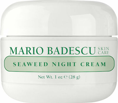 Mario Badescu Seaweed Κρέμα Προσώπου Νυκτός για Ενυδάτωση με Υαλουρονικό Οξύ & Κολλαγόνο 29ml