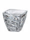 Bohemia Facet Decorative Bowl Transparent 14.6x14.6x17.8cm