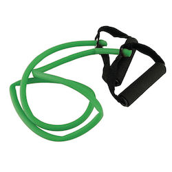 Toorx AHF-145 Tubular Resistance Band Moderate with Handles Green 1.2m Toorx AHF-145 Tubular Resistance Band Moderate with Handles Green 1.2m