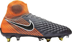 Nike Magista Obra II Elite Dynamic Fit High Football Shoes SG-Pro with Cleats Multicolour