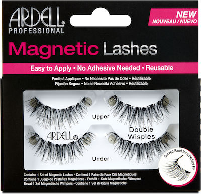 Ardell Double False Eyelashes in Black color Wispies Black 67951