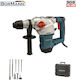 Bormann BPH4000 Impact Demolition Hammer Electric 1500W with Chuck SDS Plus
