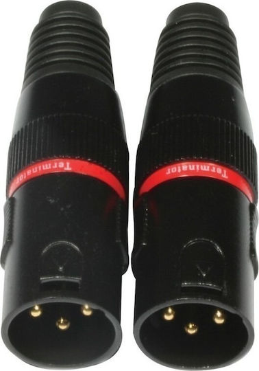 Accu-Cable Щепсел XLR мъжки (AC-DMXTERM-3/SET)