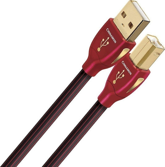 Audioquest USB 2.0 Cable USB-A male - USB-B male 1.5m (Cinnamon)