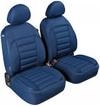 Lampa Polyester Front Covers 2pcs De-Luxe Sport Edition Blue