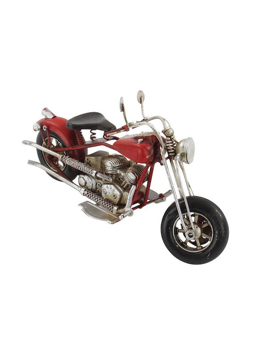 Inart Metallic Miniature Bike 20x9x12.5cm