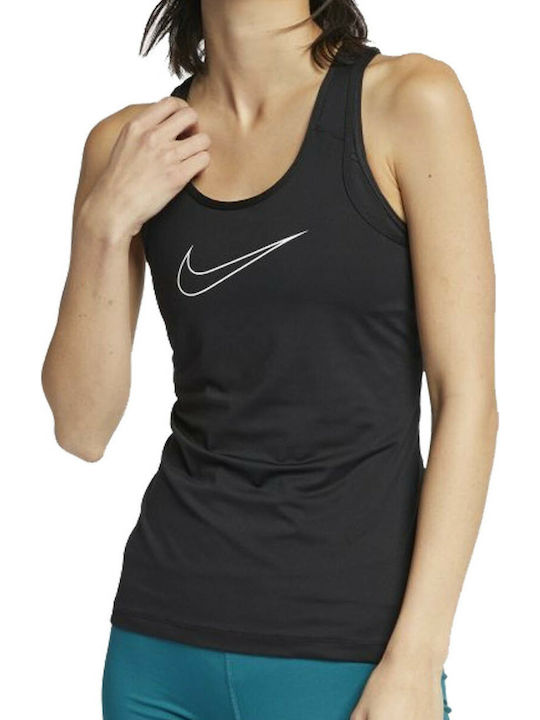 Nike Victory Damen Sportlich Bluse Ärmellos Schwarz